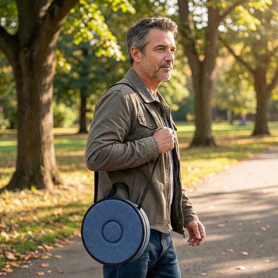 In hoogte verstelbare XXL-kruk 