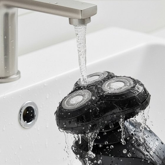 Oplaadbaar scheerapparaat met trimmerset 