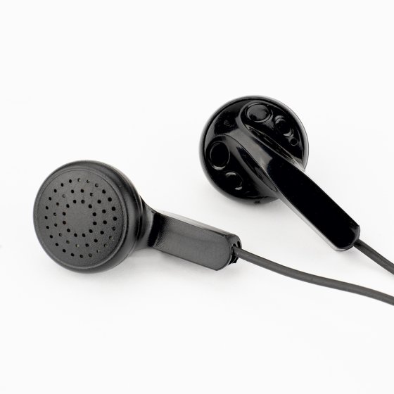 miniradio met hoofdtelefoon 