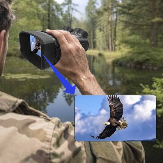 Infraroodcamera met draaibare lens 