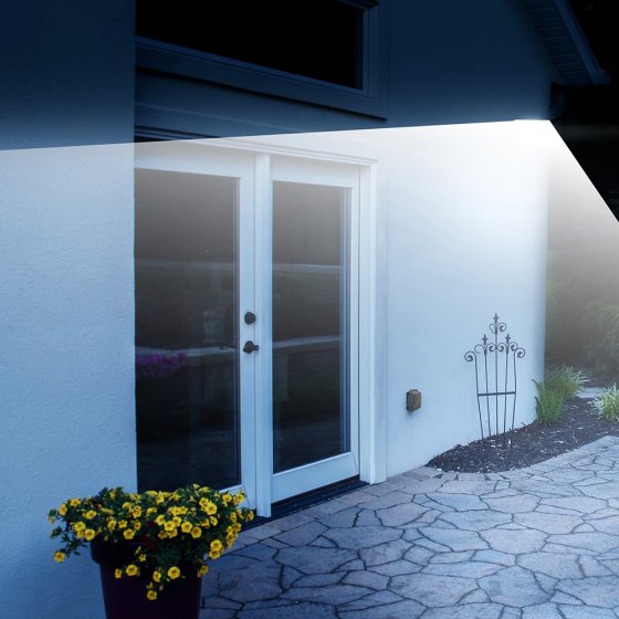 Solar-veiligheidslamp met afstandsbediening 