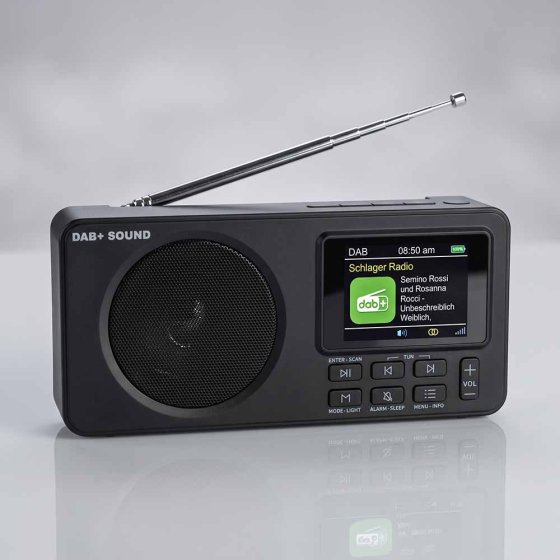 Moderne compacte DAB+-radio 
