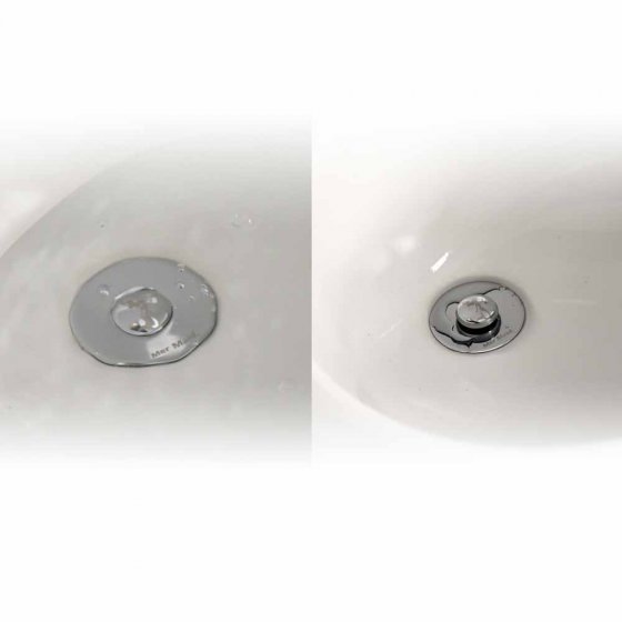 2-in-1 universele wastafelplug 