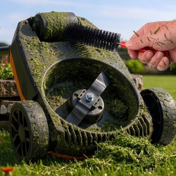 3-delige set borstels voor grasmaaiers 