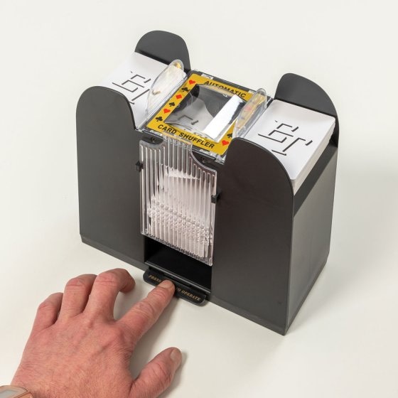 Elektrische kaartenschudder 