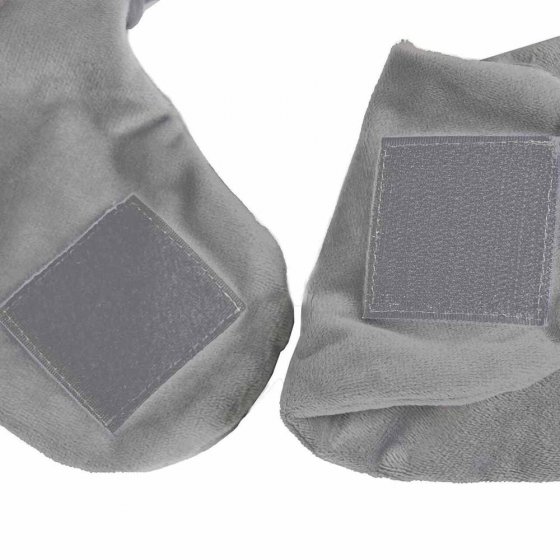 Warmwaterkruik met nekfleece 