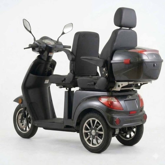 E-Mobil Dolly 2.0, 3 wielen, loodaccu 