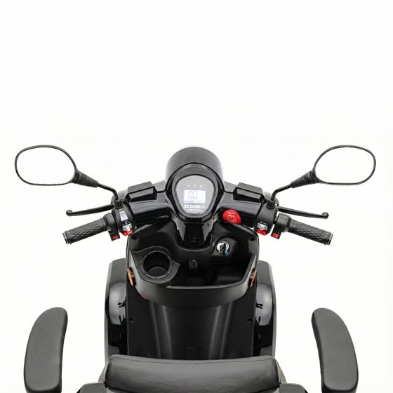 E-Mobile VENEZIA, 4-wieler, lithiumaccu Zwart