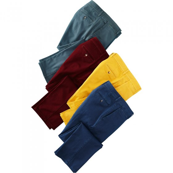 Katoenen broek in chino vorm