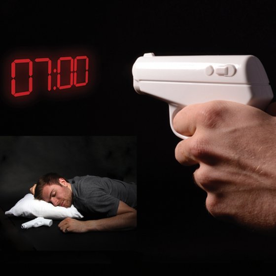 Projectiewekker 'pistool' 