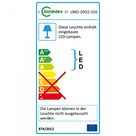 Waterdichte led-lamp 