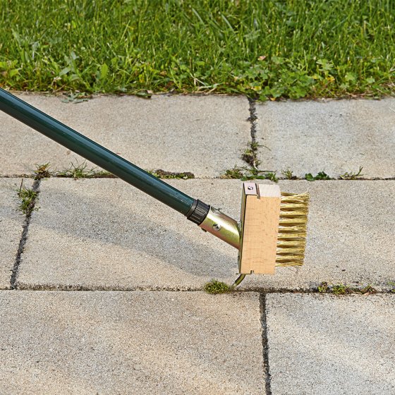 Voegenreiniger met 3 metalen borstels 