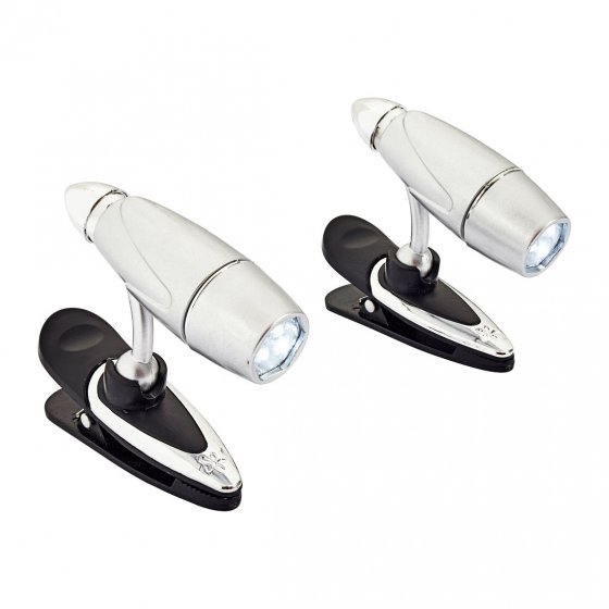 Led-klemlampen Set van 2 