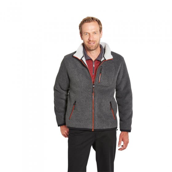 Gevoerde polarfleece-jas 