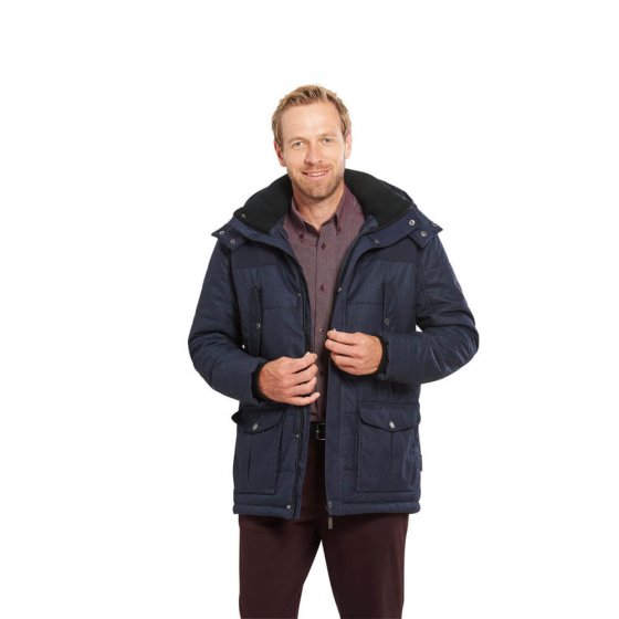 Parka in wol-look