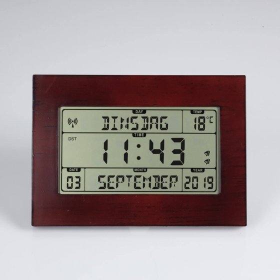 Kalender-radiografische klok