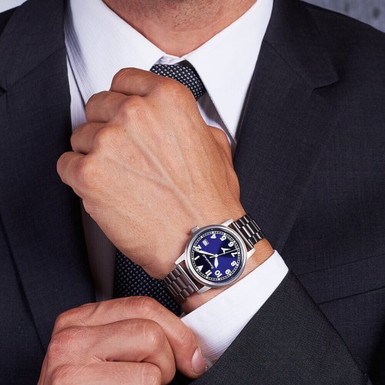 Herenhorloge 'Blue Titan'