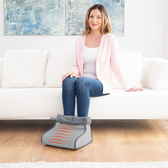 Voetenwarmer met massagefunctie