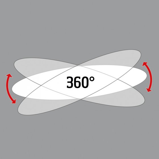 Fietsspiegel met zwanenhals 3D 