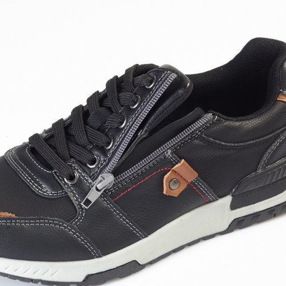 Sportieve sneakers met rits 