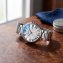 Herenhorloge met blauwe wijzers - 4