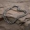 Titaan schakelarmband voor heren - 4