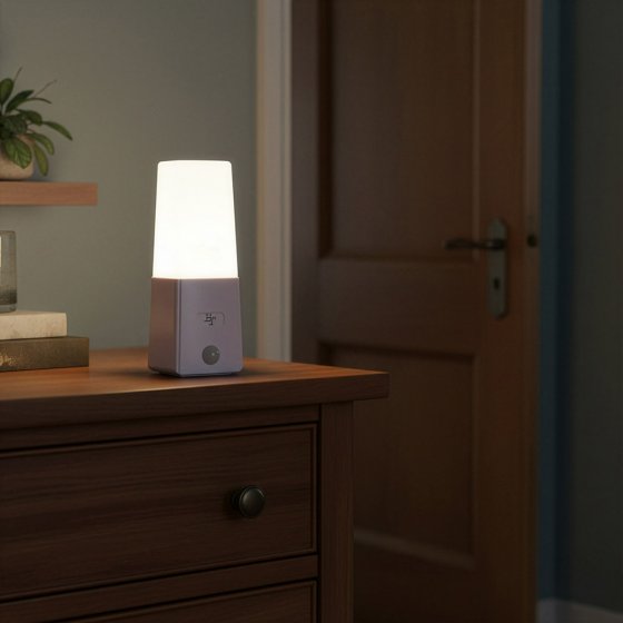 Uw geschenk: Nachtlampje met sensor 