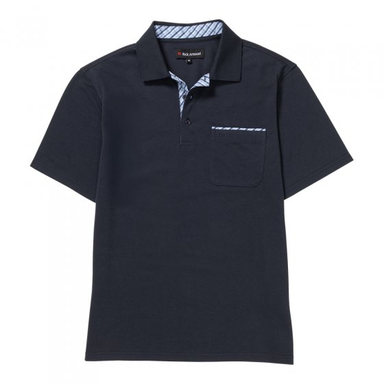 Poloshirt met contrastdetails in dubbelpack 