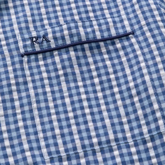 Lichte seersucker pyjama  