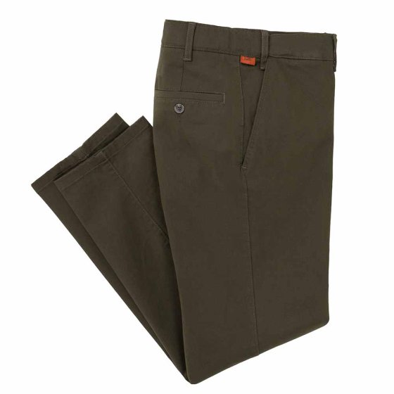 Katoenen broek met elastische tailleband 