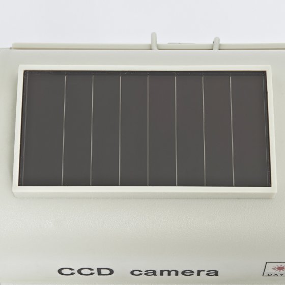 Solarcamera met rode LED 