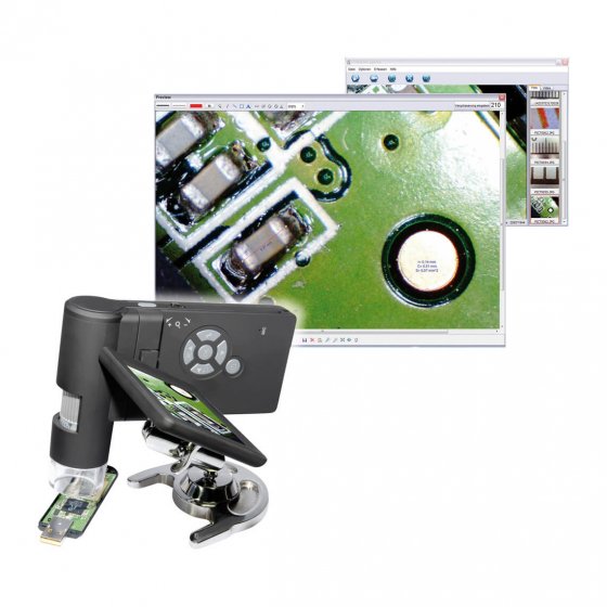 Mobiele microscoopcamera