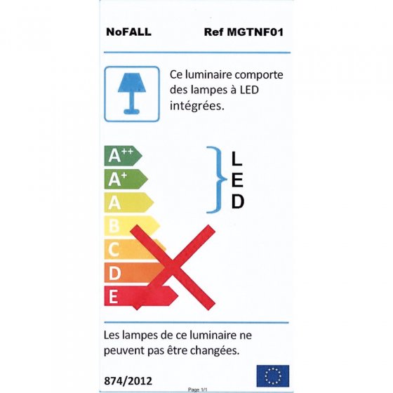 Zwevende led-filamentlamp 