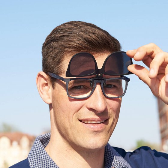 UW CADEAU: CLIP-ON-ZONNEBRIL