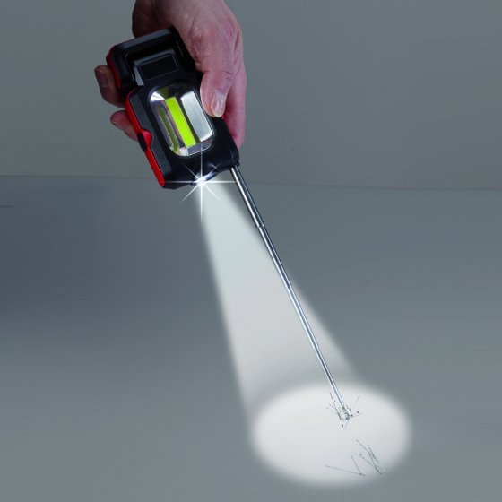 Led/COB-lamp met magnetische telescoop 