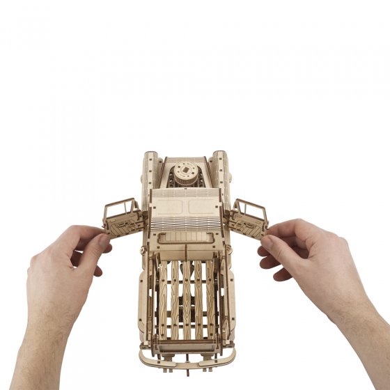 Houten model-pick-up 