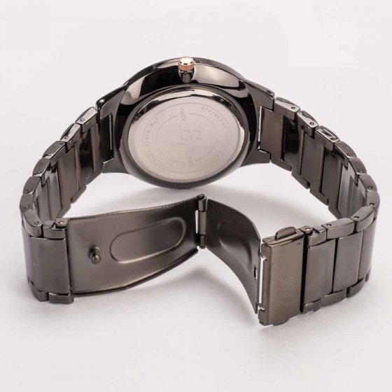 UW CADEAU: UITERST FIJN HERENHORLOGE ‘ONYX’ 