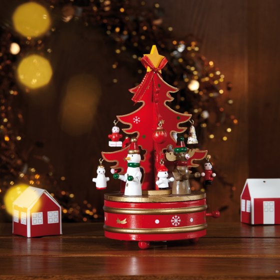 Kerstboom-muziekdoos