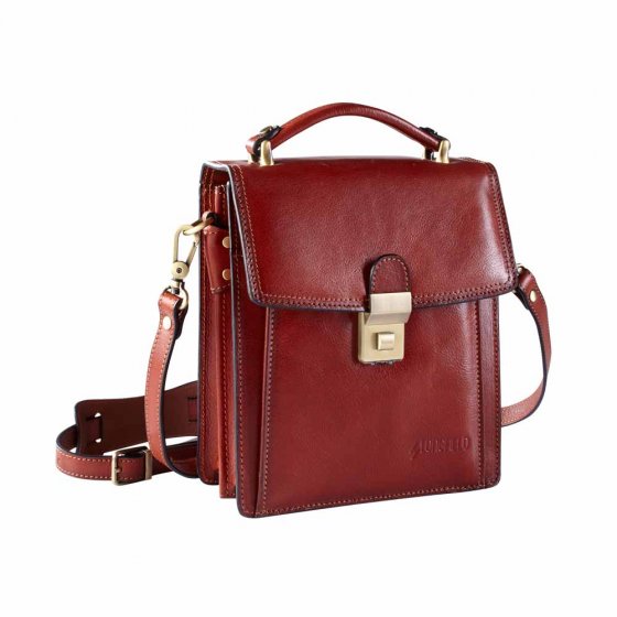 Vintage tas van Italiaans leer 