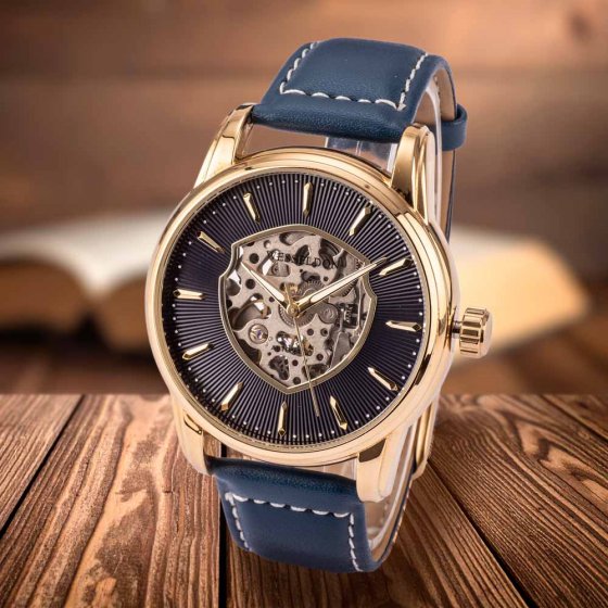 Herenhorloge Wesseldon 'Squelette Automatic' 