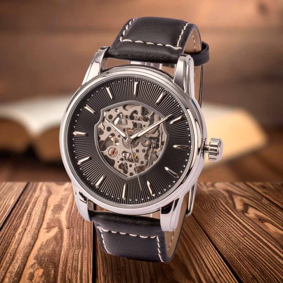 Herenhorloge Wesseldon ’Squelette Automatic’ 