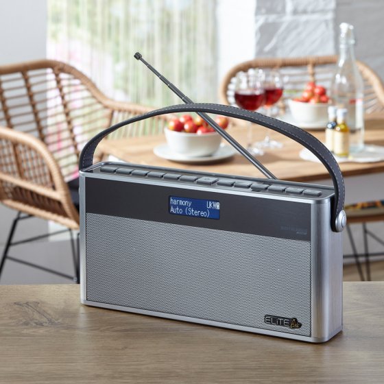 Oplaadbare DAB+ stereoradio