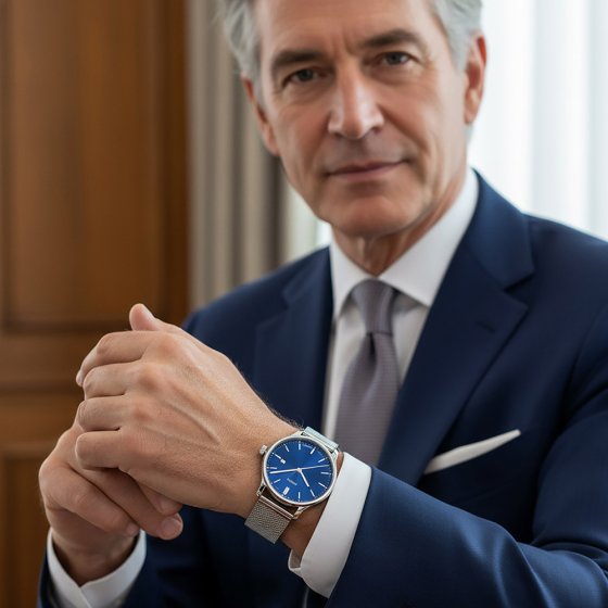 Herenhorloge Milanaise  