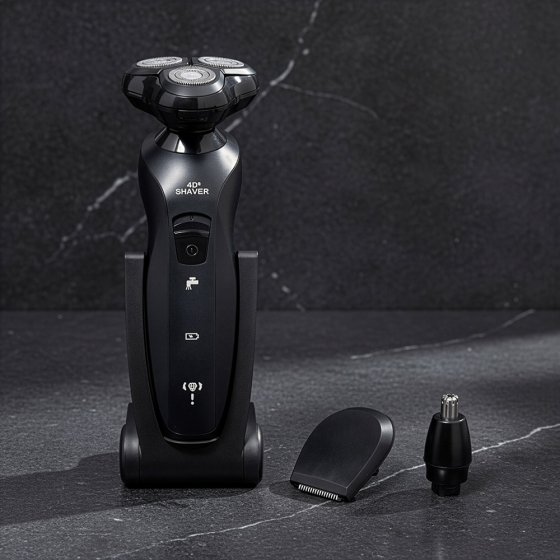 Oplaadbaar scheerapparaat met trimmerset 