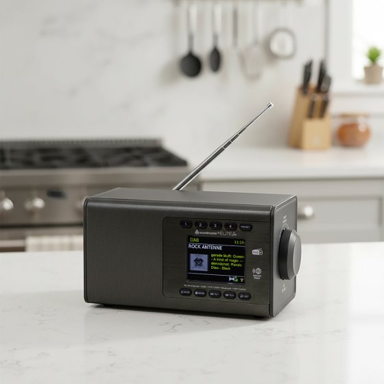 Krachtige DAB+-huishoudradio 