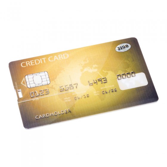32 GB USB-stick in creditcardformaat 