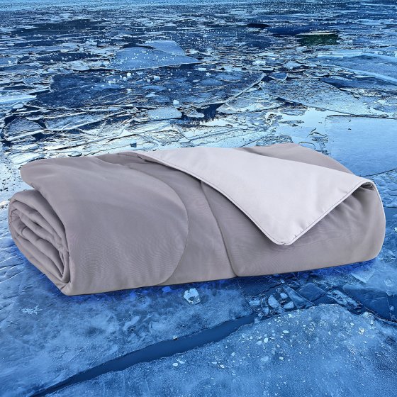 Zomerdekbed met verkoelend effect 