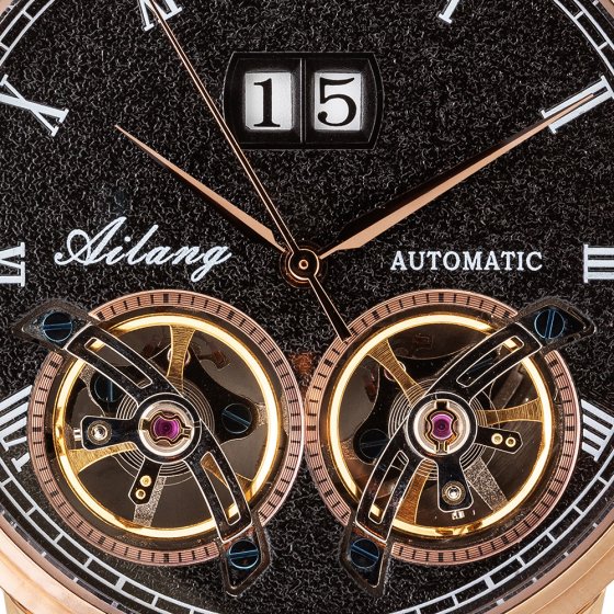 Herenhorloge van goud 