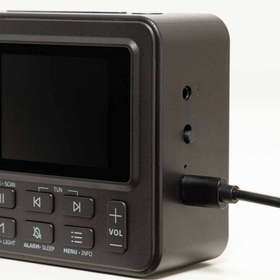 Moderne compacte DAB+-radio 