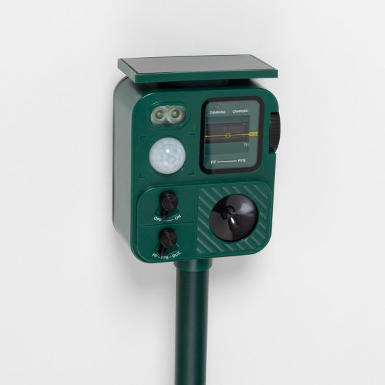 Ultraflexibele zonne-energie-dierverjager 